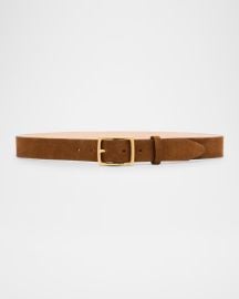Boyfriend Calf Leather Belt at Neiman Marcus